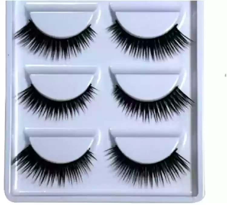 Hypnotica 500 Black Eyelashes, For Personal, Real Hair - Eyelash (AD 07)
