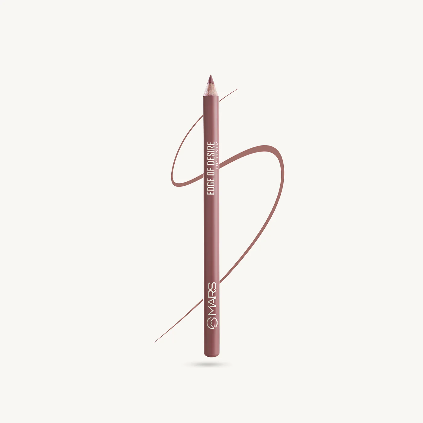 MARS Matte Lip Liner | One Swipe Smooth Application | Long Lasting Lip Pencil (1.4gm) - 16 peachy glow
