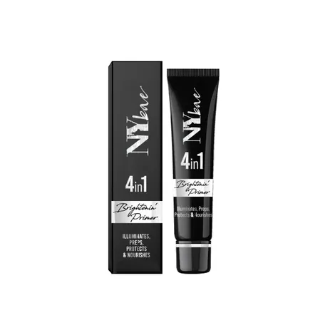 NY Bae Brightenin' Primer, 15 g | Matte Finish Face Primer For All Skin Types | Brightening & Radiant Glow| Blends Smoothly | Removes Creases | Evens Skin Tone - Gold Illuminate Primer