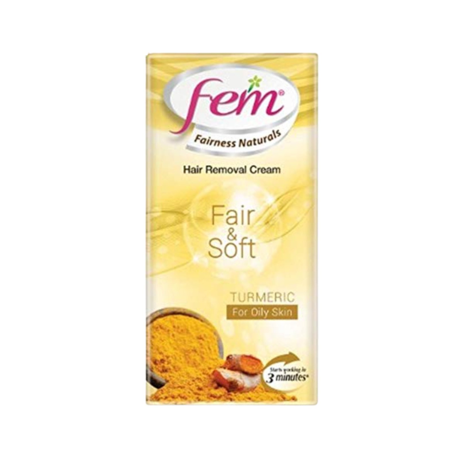 Fem Hair Removal Cream Turmeric For Oily Skin  Cream  (25 g)