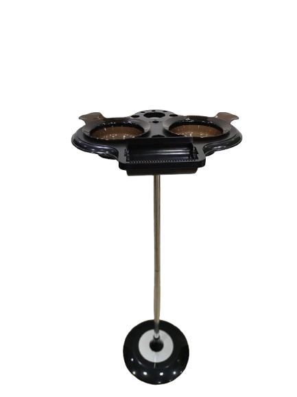 Round Black Hair Dye Bowl