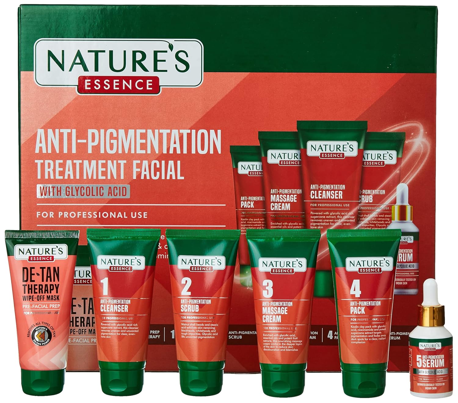 Anti-Pigmentation Treatment Facial Kit With Glycolic Acid
