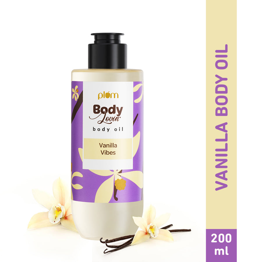 Plum Vanilla Vibes Body Oil by Plum BodyLovin