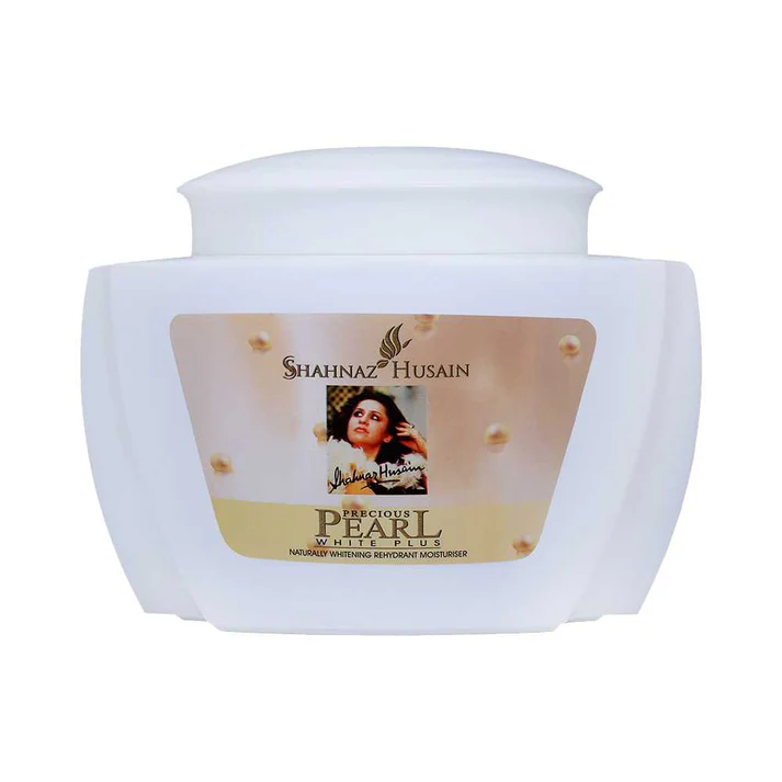 Shahnaz Husain Precious Pearl White Plus Cream - Naturally Whitening Rehydrant Moisturiser
