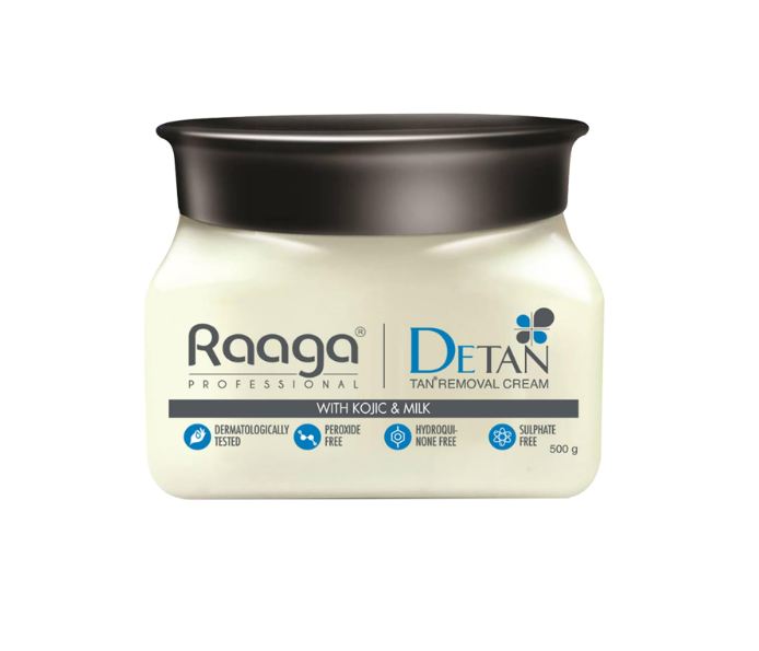 Raaga Professional De-Tan Pack | Tan Removal Cream with Kojic and Milk