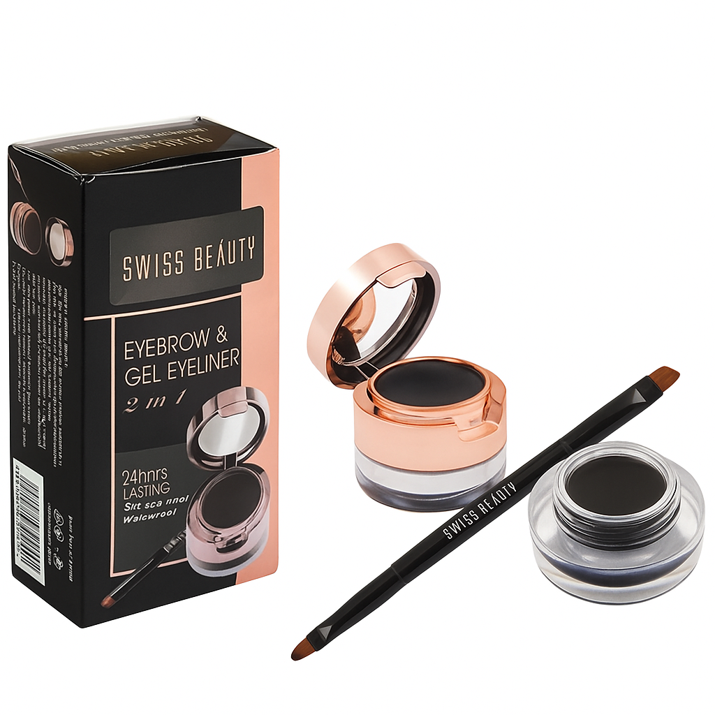 Swiss Beauty Eyebrow & gel Eyeliner 2 in 1