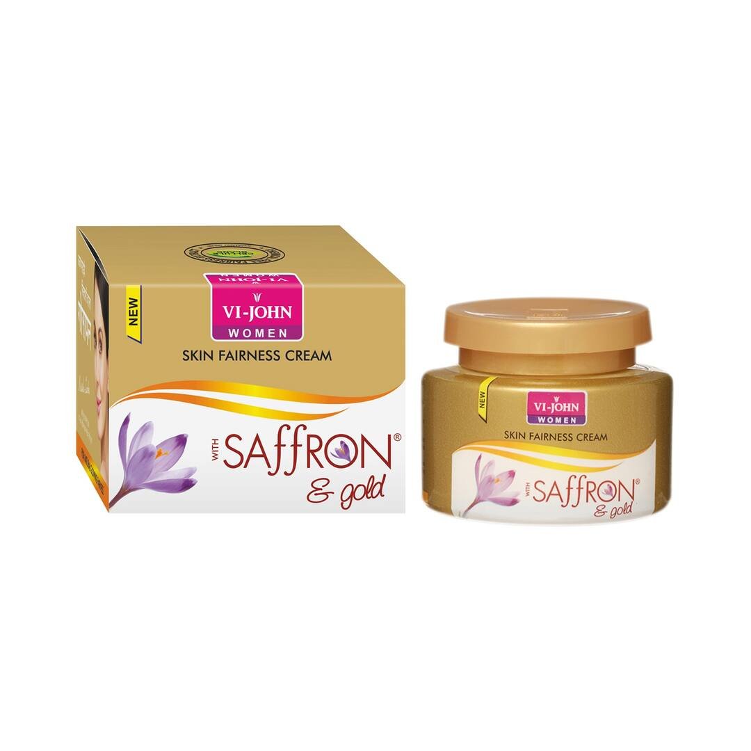 VI-JOHN WOMEN Saffron Gold Fairness Cream Pack Of 1  (50 g)