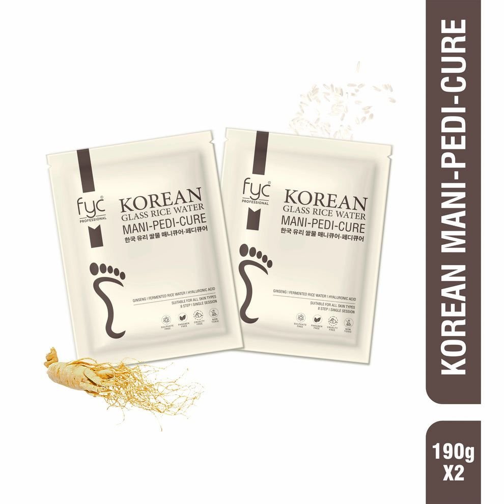 Fyc Professional Korean Glass Rice Water Mani-Pedi-Cure