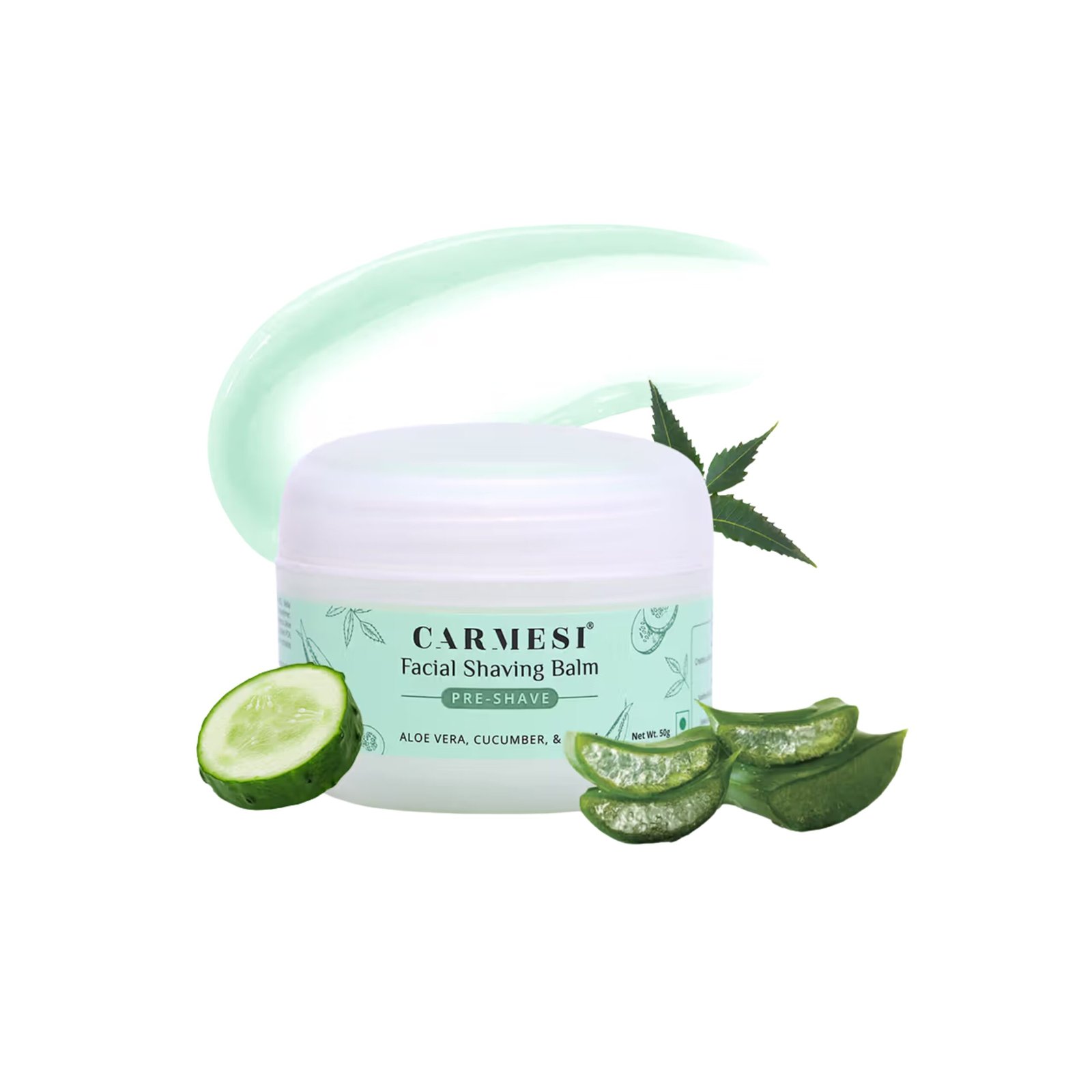 Carmesi Pre-Shave Facial Shaving Balm for Women