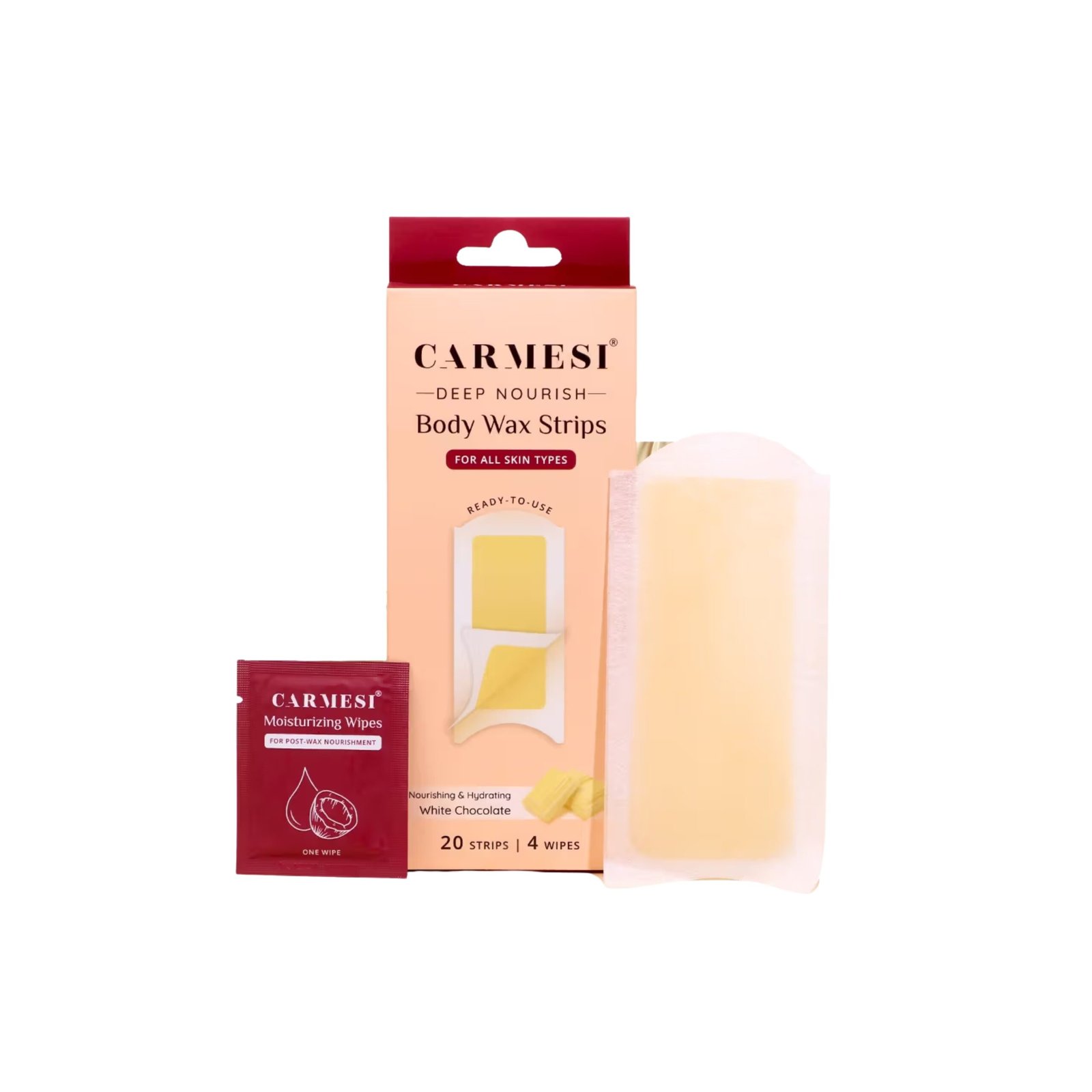 Carmesi Deep Nourish Body Wax Strips