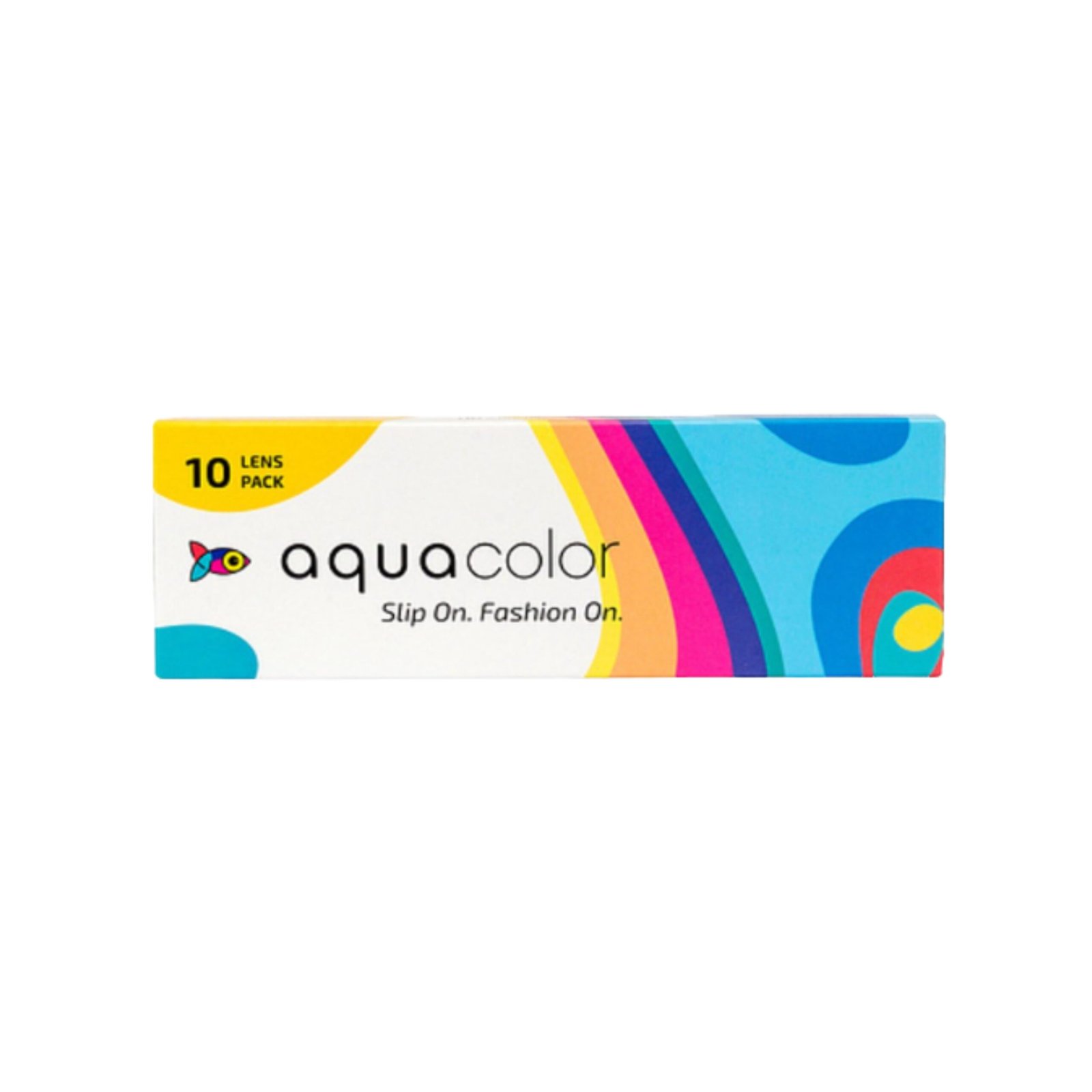 Aqua Color Contact Lens - One Pair