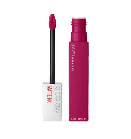 Maybelline New York Liquid Matte Lipstick, Long Lasting, 16hr Wear, Superstay Matte Ink, 50 Voyager, 5ml - 120 Artist