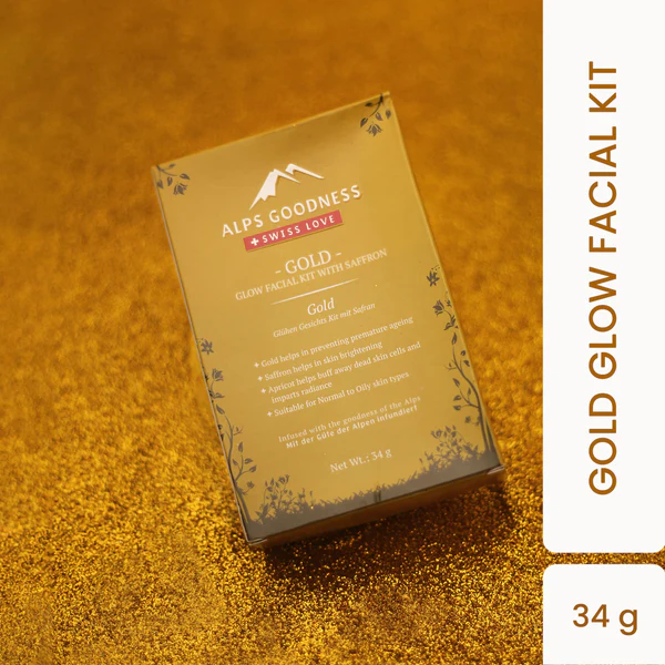 Alps Goodness Gold Glow Facial Kit