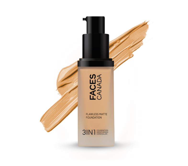 Faces Canada Flawless Matte Foundation - Honey Beige
