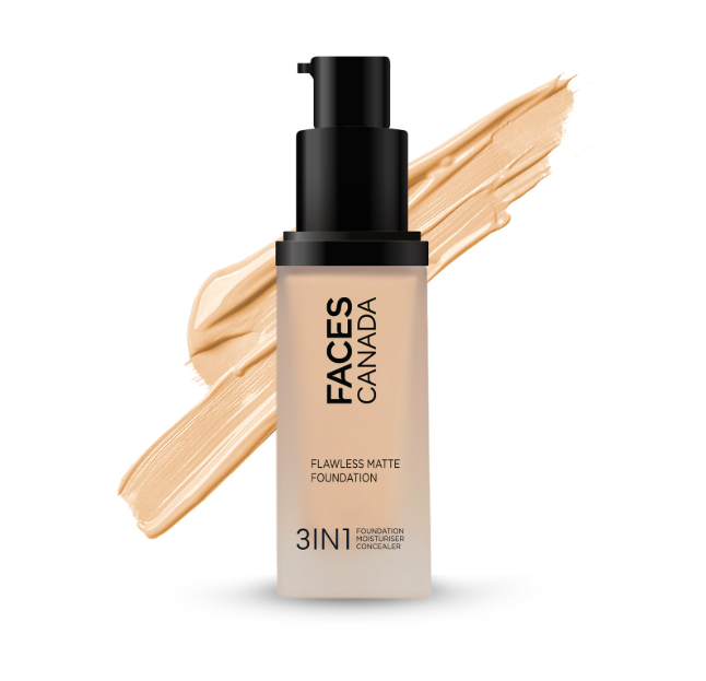 Faces Canada Flawless Matte Foundation - Rich Ivory