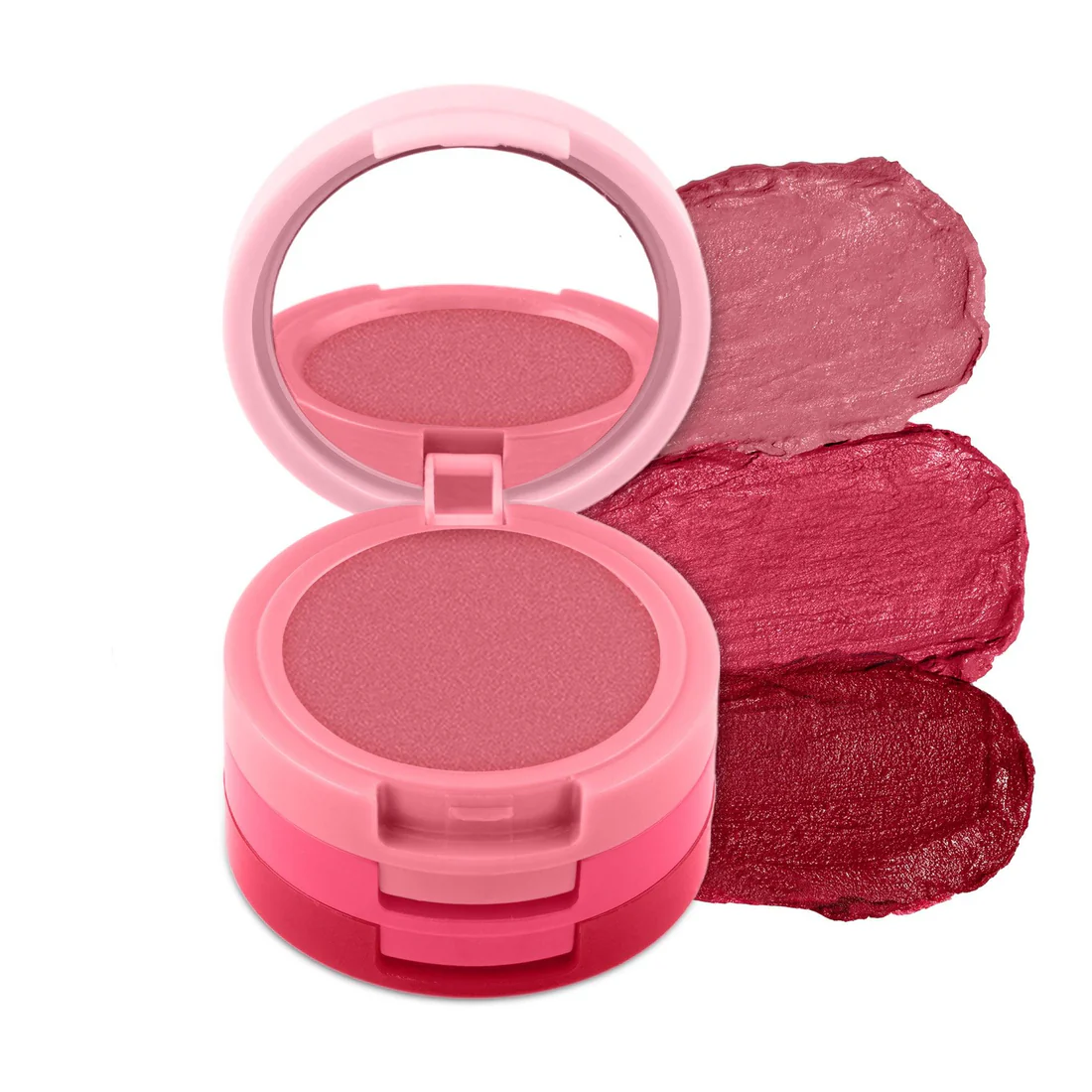 Renee Glam Lip&Cheek Tint 3 In1 - Pink